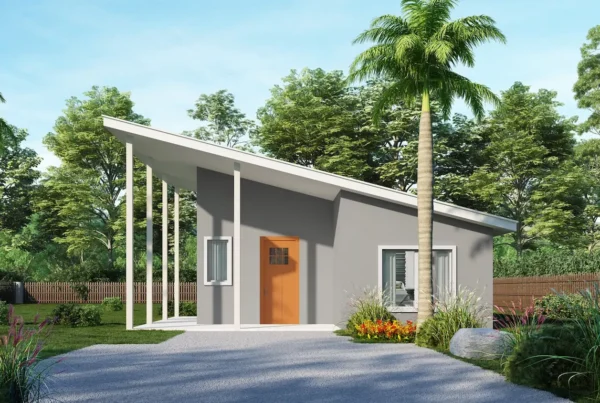 The Angel steel home model