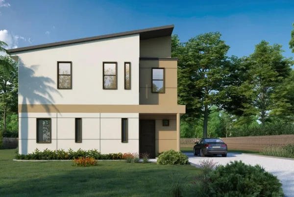Cardi steel kit home rendering