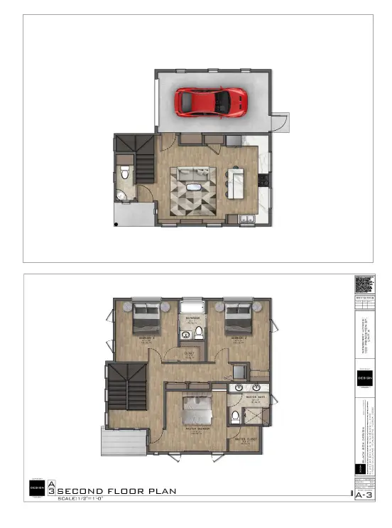 The Cardi steel kit home floor plan